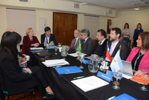 Reunión de la Red de Agencias Nacionales de Acreditación ARCU SUR. Foto:MEC