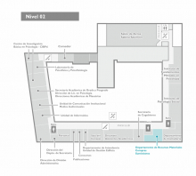 Plano de ubicación - 2 do nivel - edificio central